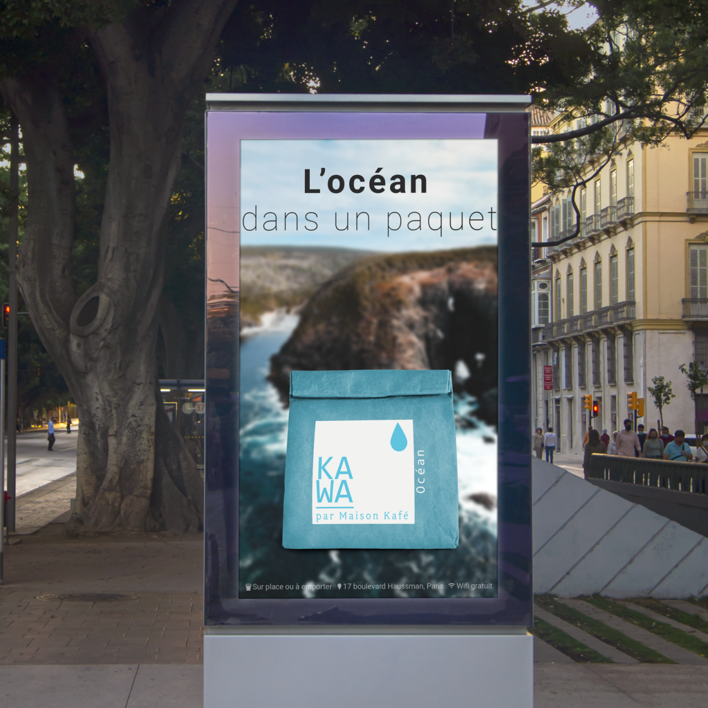 panneau publicitaire kawa